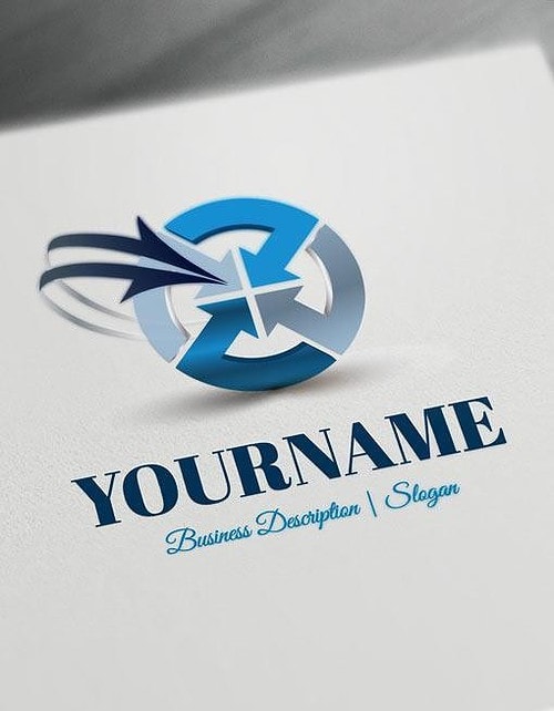 Customize this brand yourself with our free logo maker. Make your own Online Arrows Logo Template designs without graphic designer skills.
