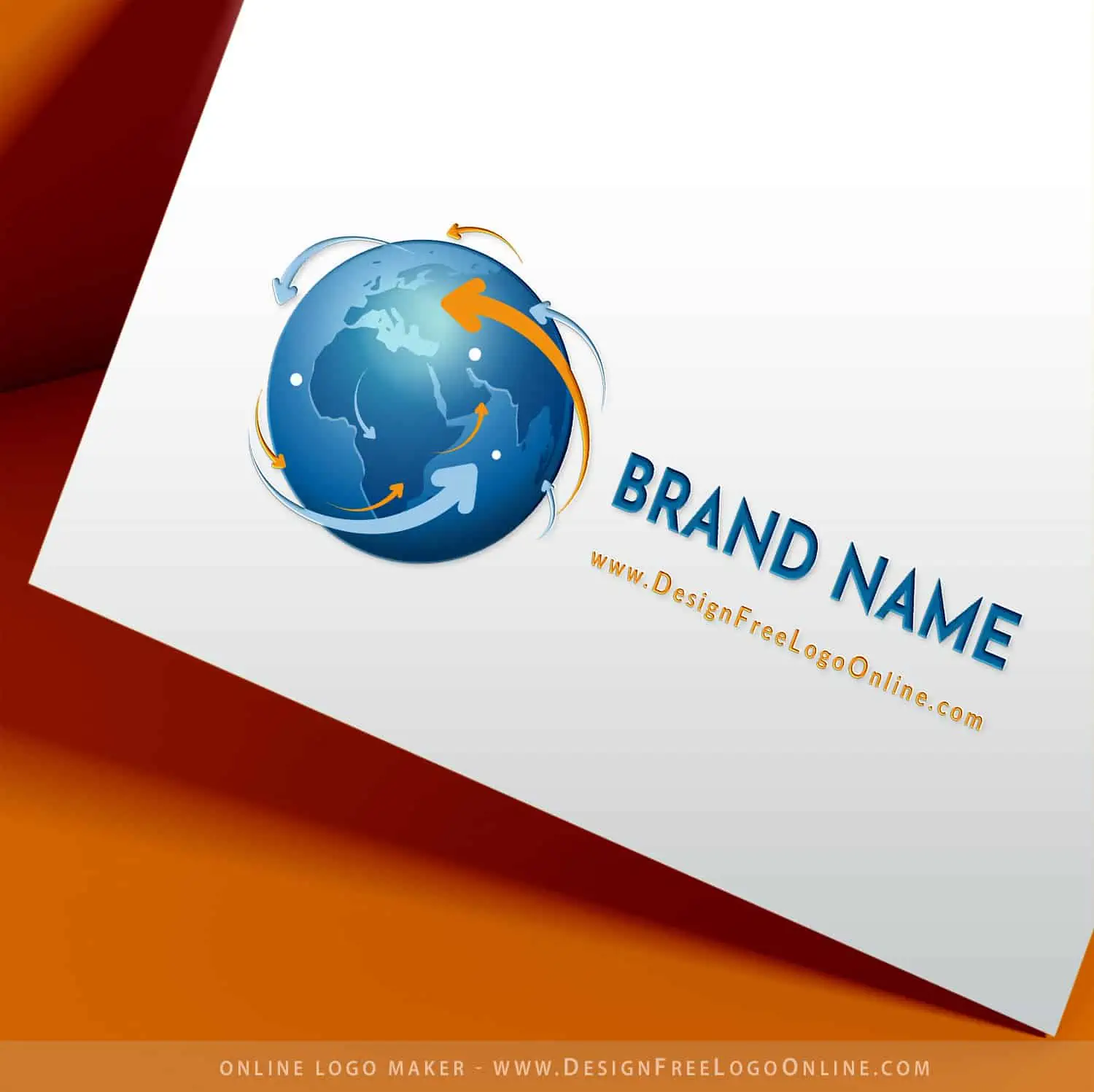 3D Globe logos