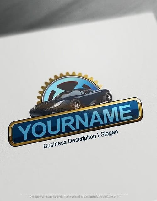 Design Free Logo Car Online Logo. Automotive Logo Design