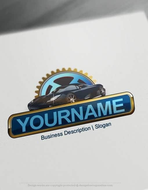 Design Free Logo: Car Garage Online Logo Template