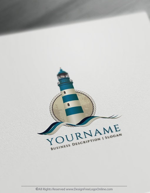 Instantly design your own Lighthouse Logo ideas with online logo maker
