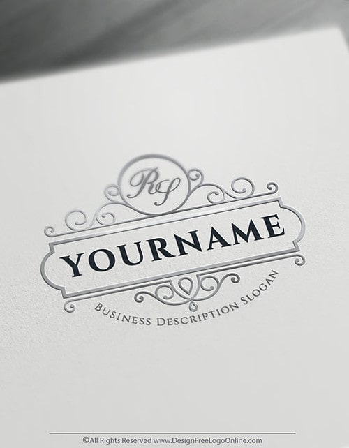 Design your own letter logo ideas with Free vintage Logo Maker. Create a logo today