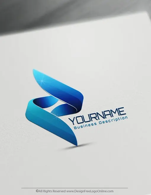 Создавайте современные логотипы онлайн с помощью 3D Logo Creator.