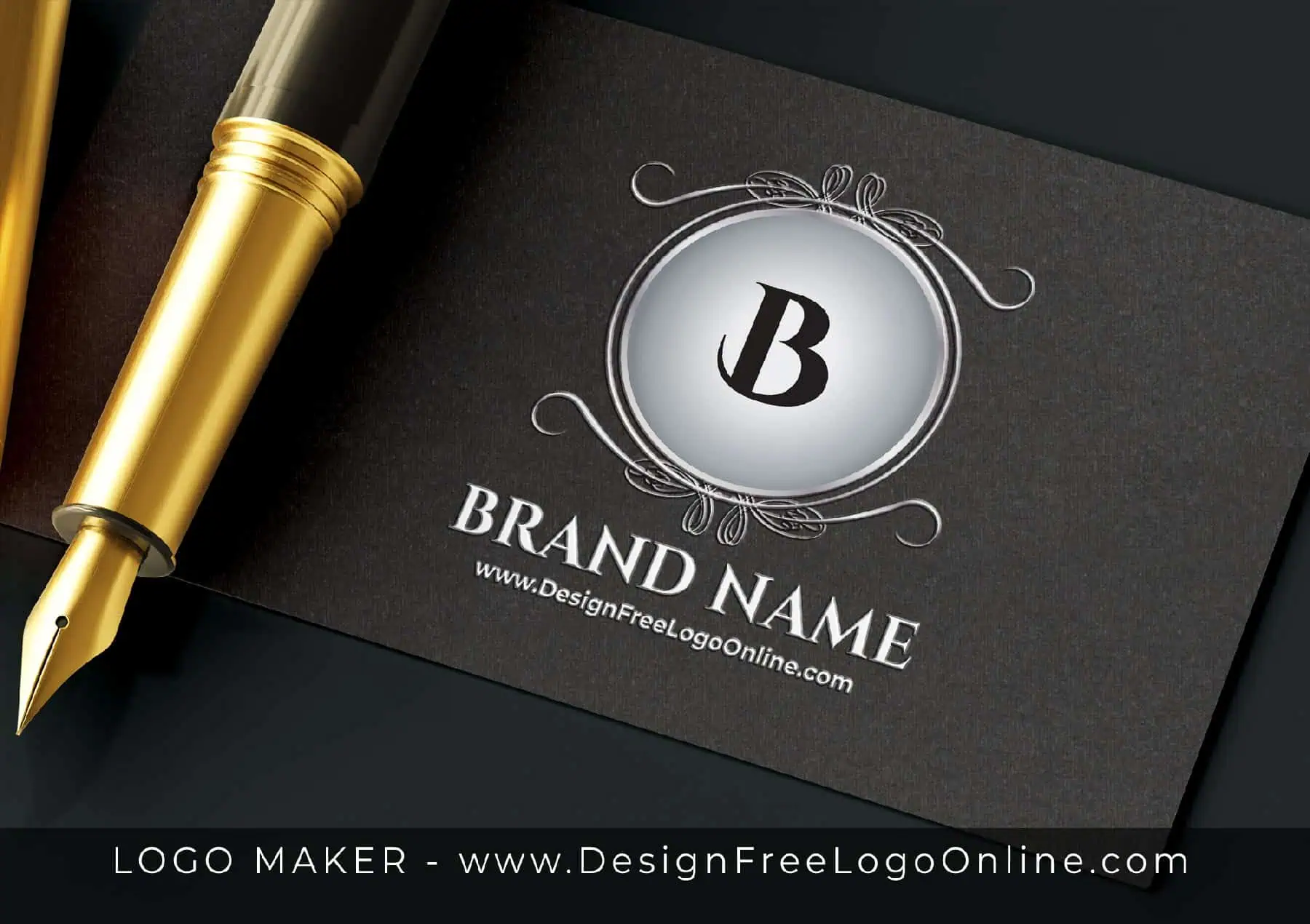 Law firm logo with alphabet letters