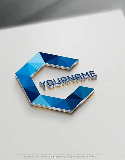 Create a Polygon logo with the online logo generator