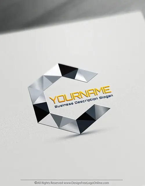 Create a Polygon logo with the online logo generator