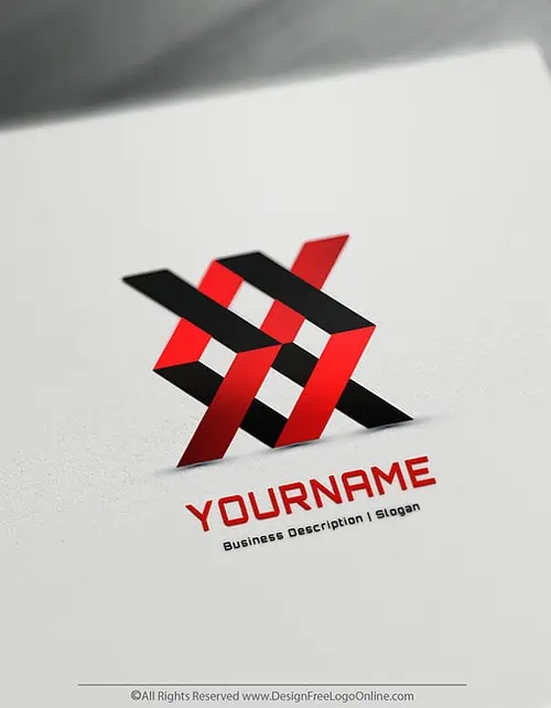 Create Your Own Geometric Logo Design - Free 3D Logo Maker