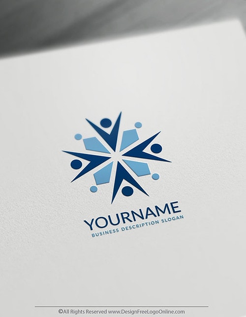 Easily create a group Logo template with the Abstract Logo Maker. Download your logo today