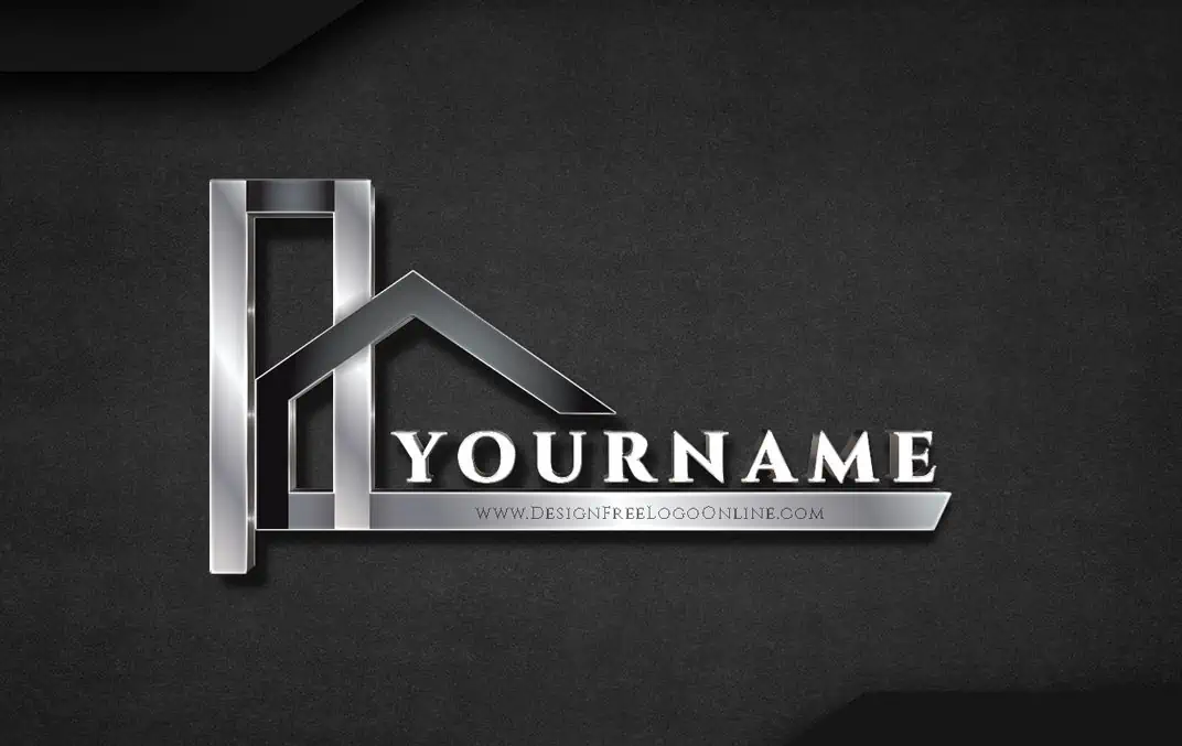 Creador de logotipos de construcción en 3D