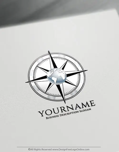 Crea il logo della bussola online con l'Icon Maker gratuito.