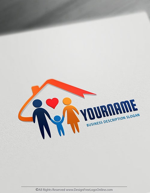 Create your own Family logo - Business Insurance Logo Templates