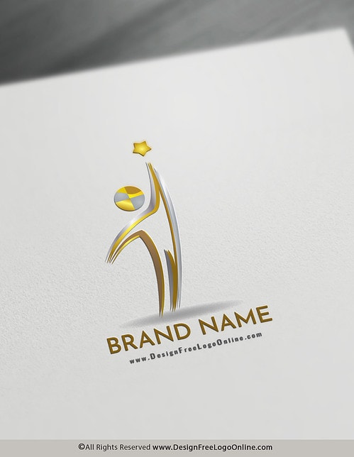 Gold Creative Life Coaching LogoMaker
