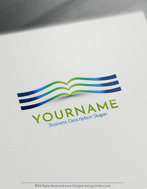 Create a Your Own Book Logo Template instantly. Generate as many Book logo ideas using the Free Education Logo Maker.
