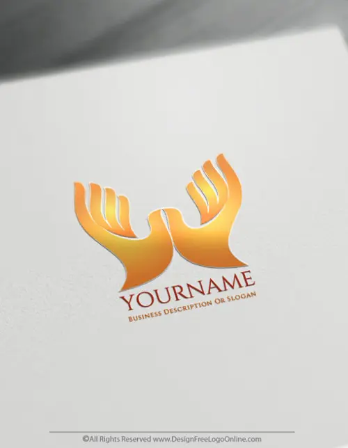 Create a Hands Logo For Free - Hands Holding Logo Templates