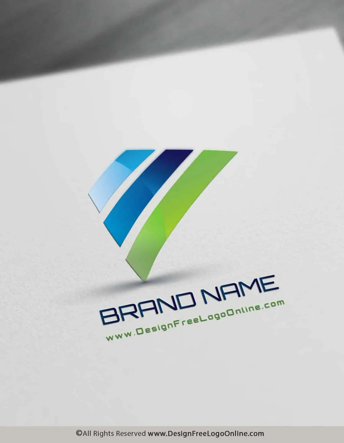 Abstract Logo design maker