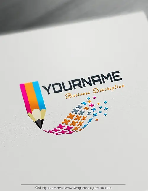 Free Logo Maker - Create Your Own Digital Pencil Logo Design Ideas