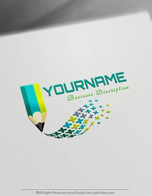 Free Logo Maker - Create Your Own Digital Pencil Logo Design Ideas