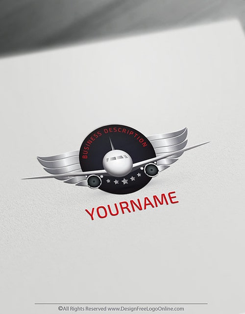 Aircraft Logo - Design Your Own Flight Logos with Free Travel Logo Maker
