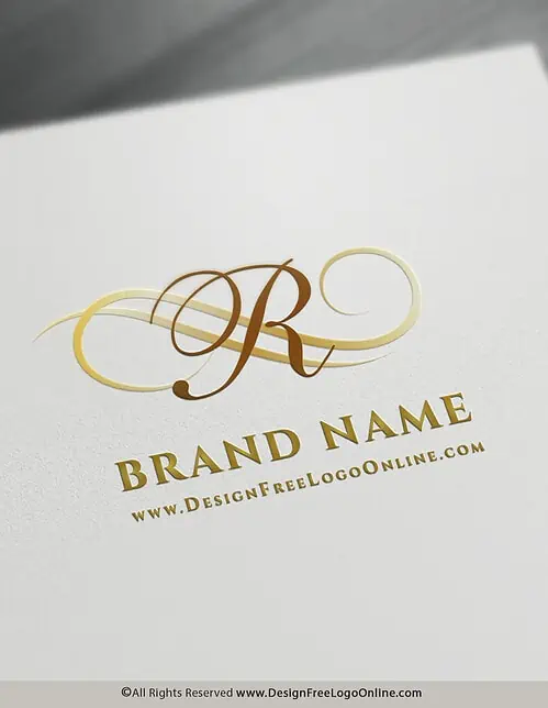 Free Signature Alphabet Logo Maker