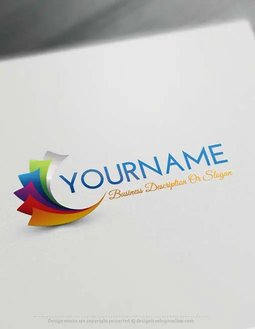 Spiral Globe Logo Maker