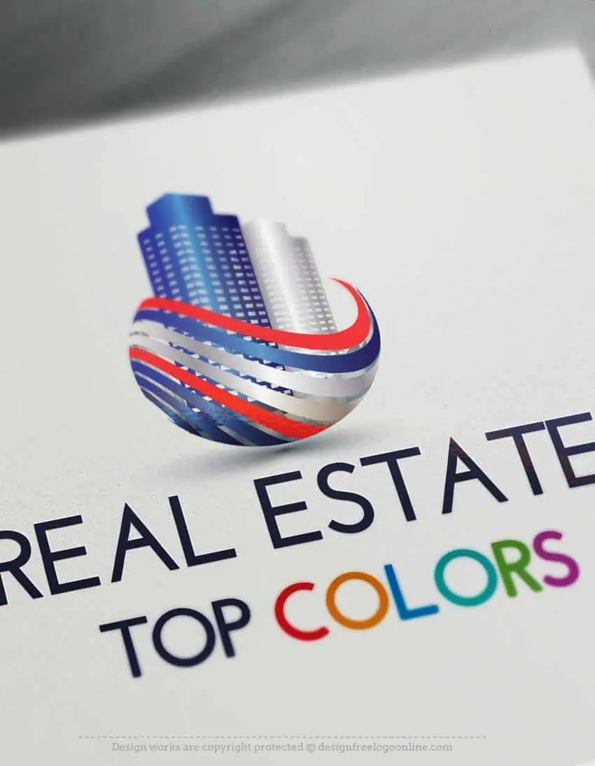 Couleurs des meilleurs logos immobiliers