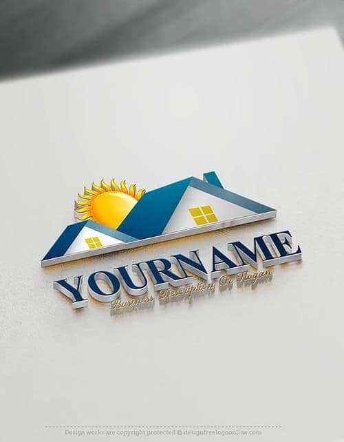 Real estate House Logo Design