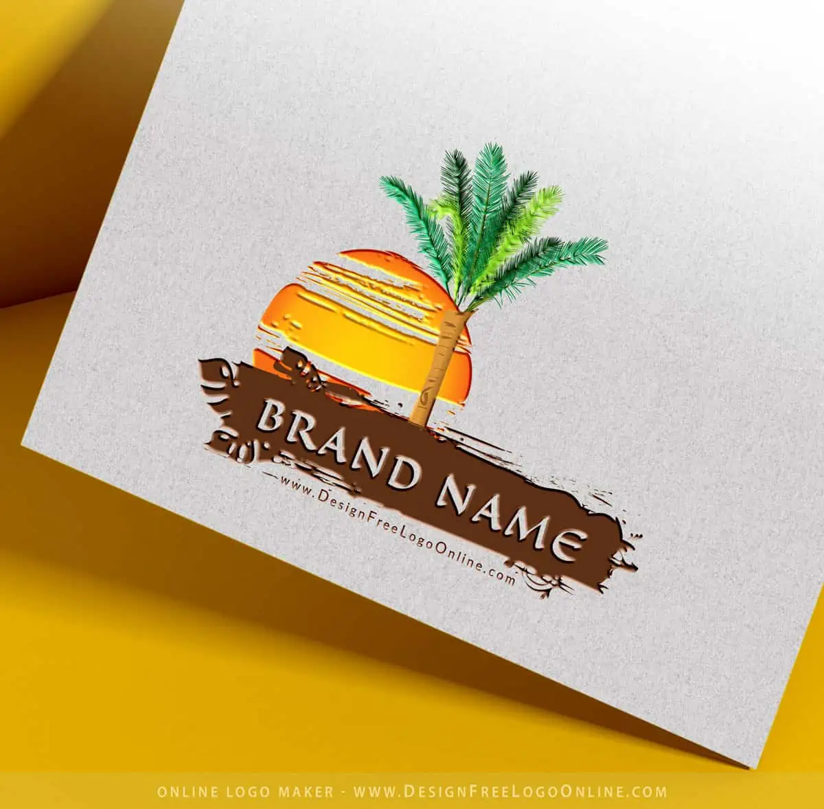 Palm Tree Logo Maker