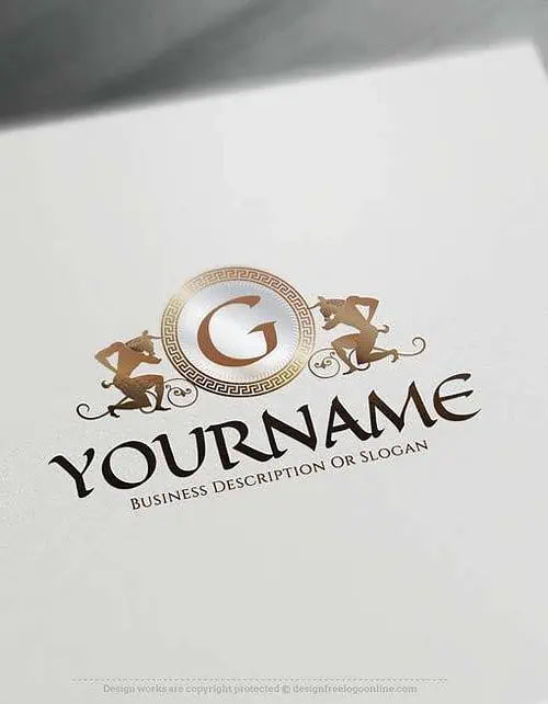 Create online Egyptian letters Logo Design with Free Logo Maker