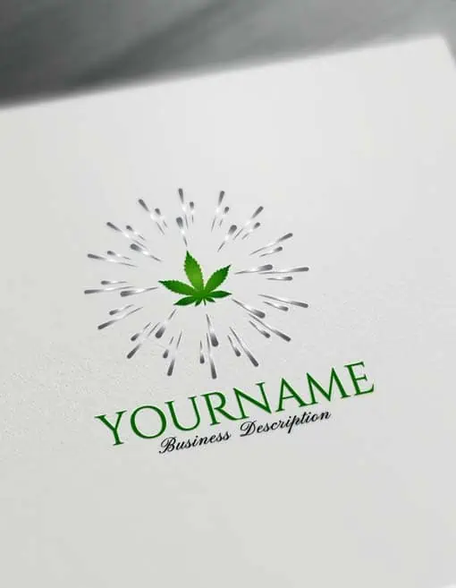 Cannabis Marijuana Logo Maker