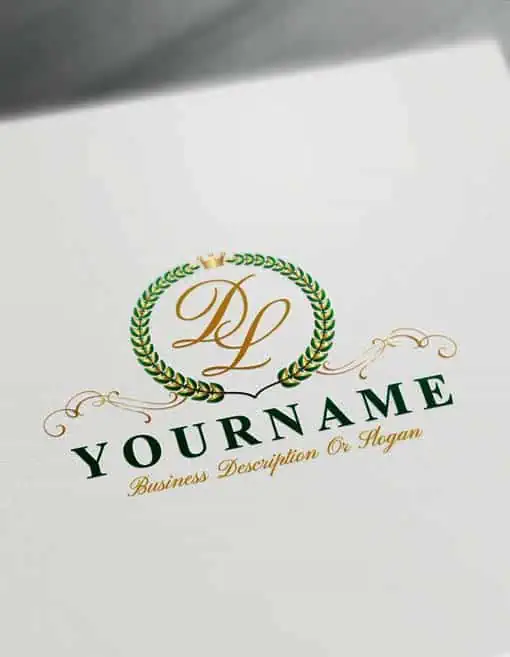 Royal Green Heraldic symbol Logotype
