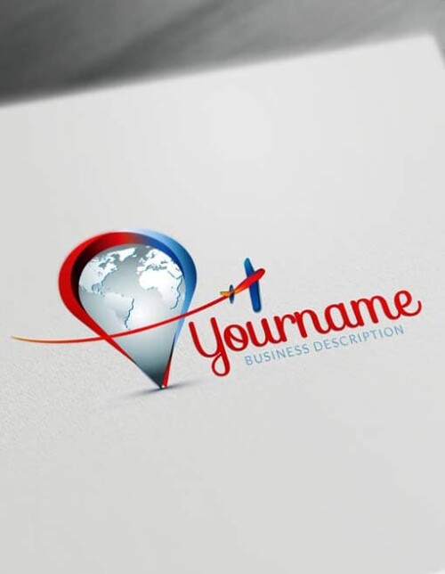 Creatore di modelli di logo per agenzie di viaggio