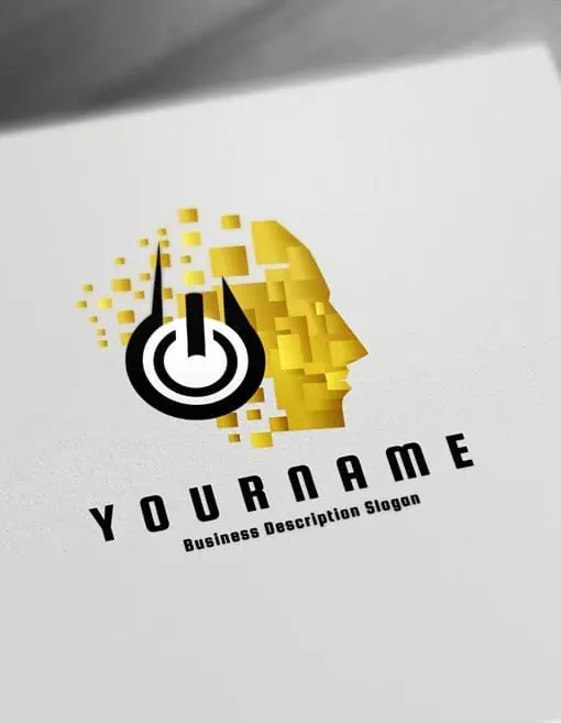 Gold Music Logo Maker Online