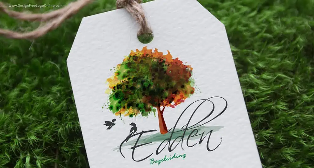 Custom Logo Design tree birds