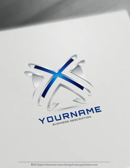 X-letter logotype