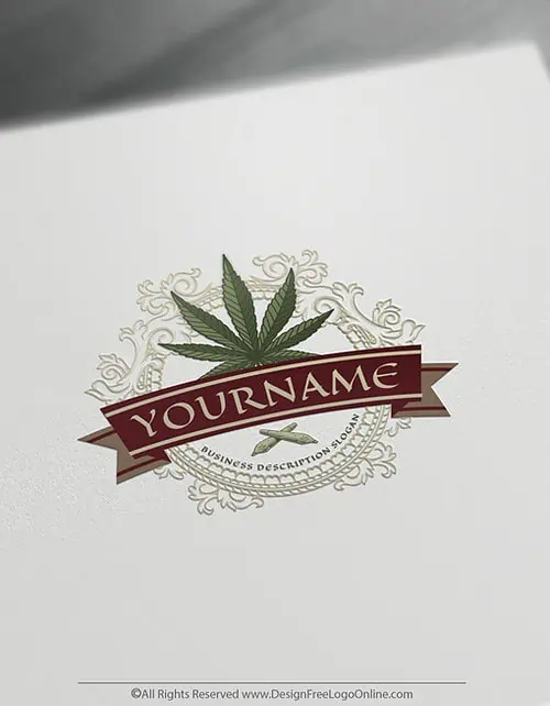 Design a CBD Oil Brand With Our Free Medical Weed Logo Templates