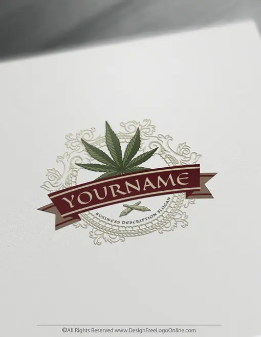 Design a CBD Oil Brand With Our Free Medical Weed Logo Templates
