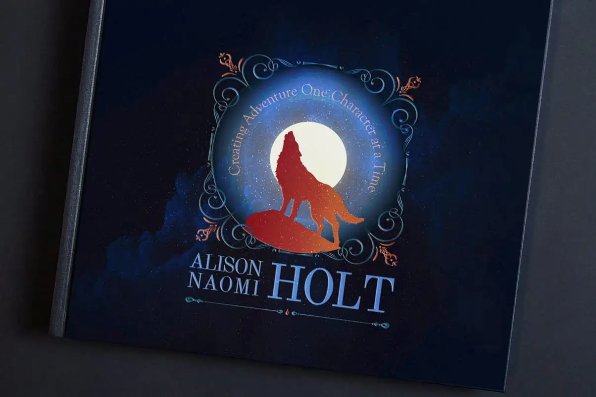 Alison Naomi Holt Writer Logo Design