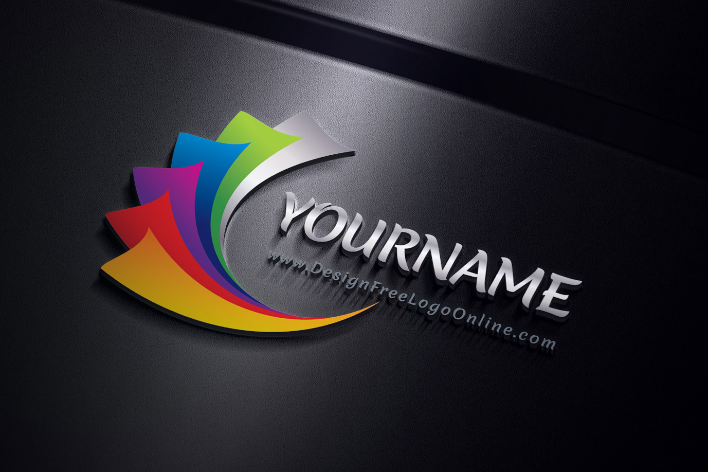 Online Colorful 3D Logo Design Maker