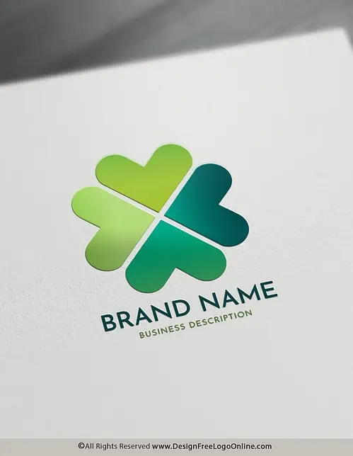 Diseño de logotipo de hoja de trébol logotipos de trébol