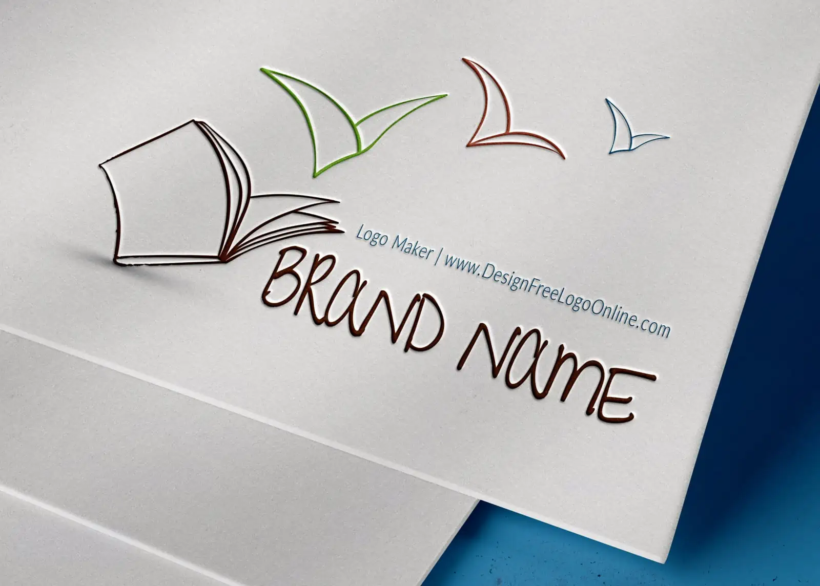 Books Logo Maker