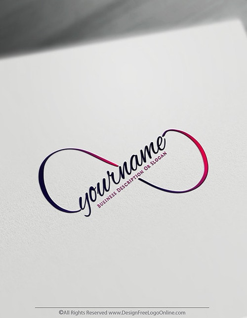 Build A Brand With Hand Drawn Infinity Symbol Sketch