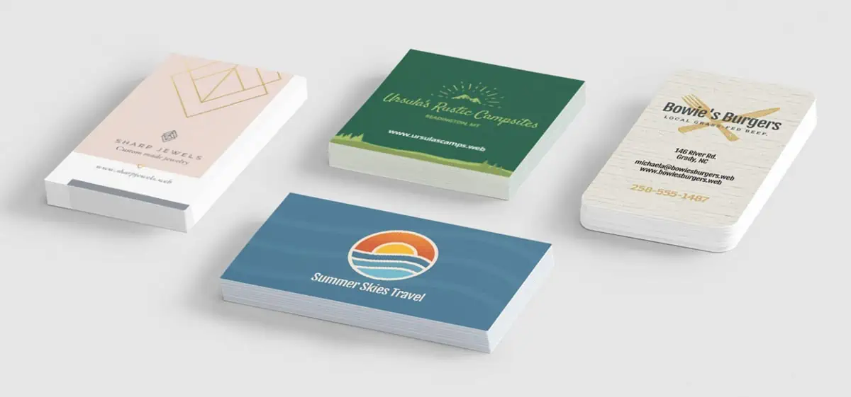 Modern business card