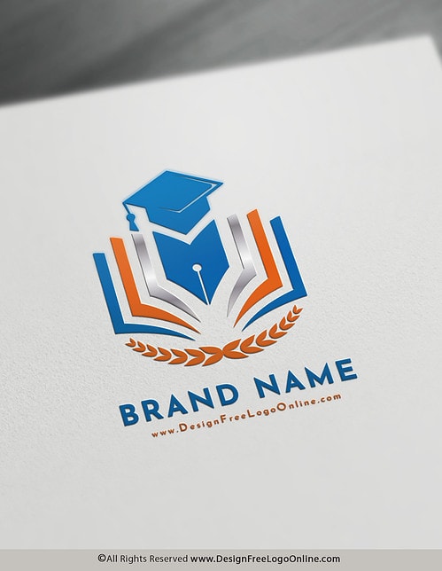 Online University Logo Design