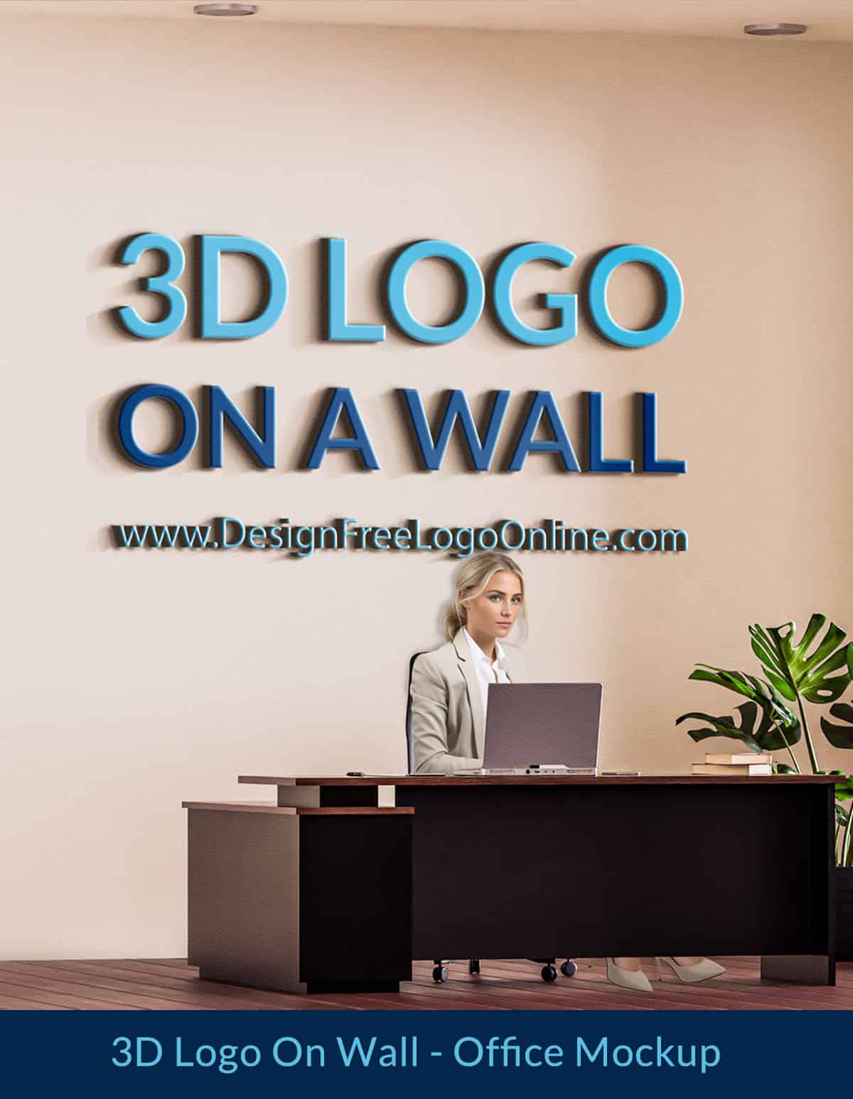 3D Logo On Wall