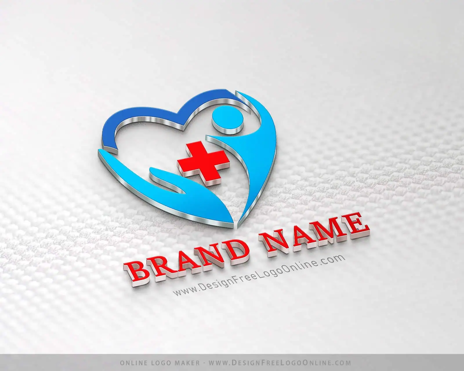 Diseña un logotipo médico o de salud en línea: diseña un logotipo gratis en línea
