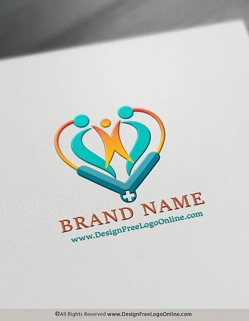Family Clinic Logo Maker Statoscope