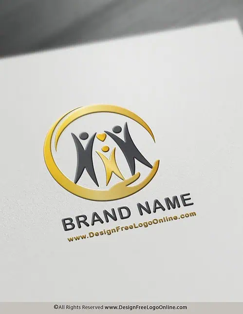 Caring Family Logo Design