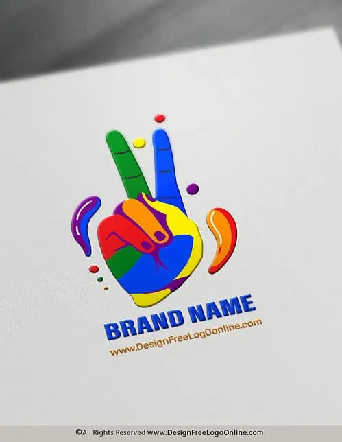 freedom Rainbow flag LGBT logo