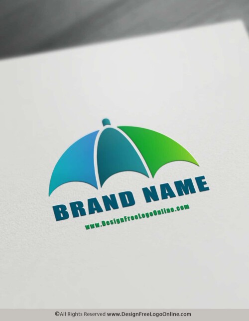 Generatore di logo per ombrello: crea il tuo logo online