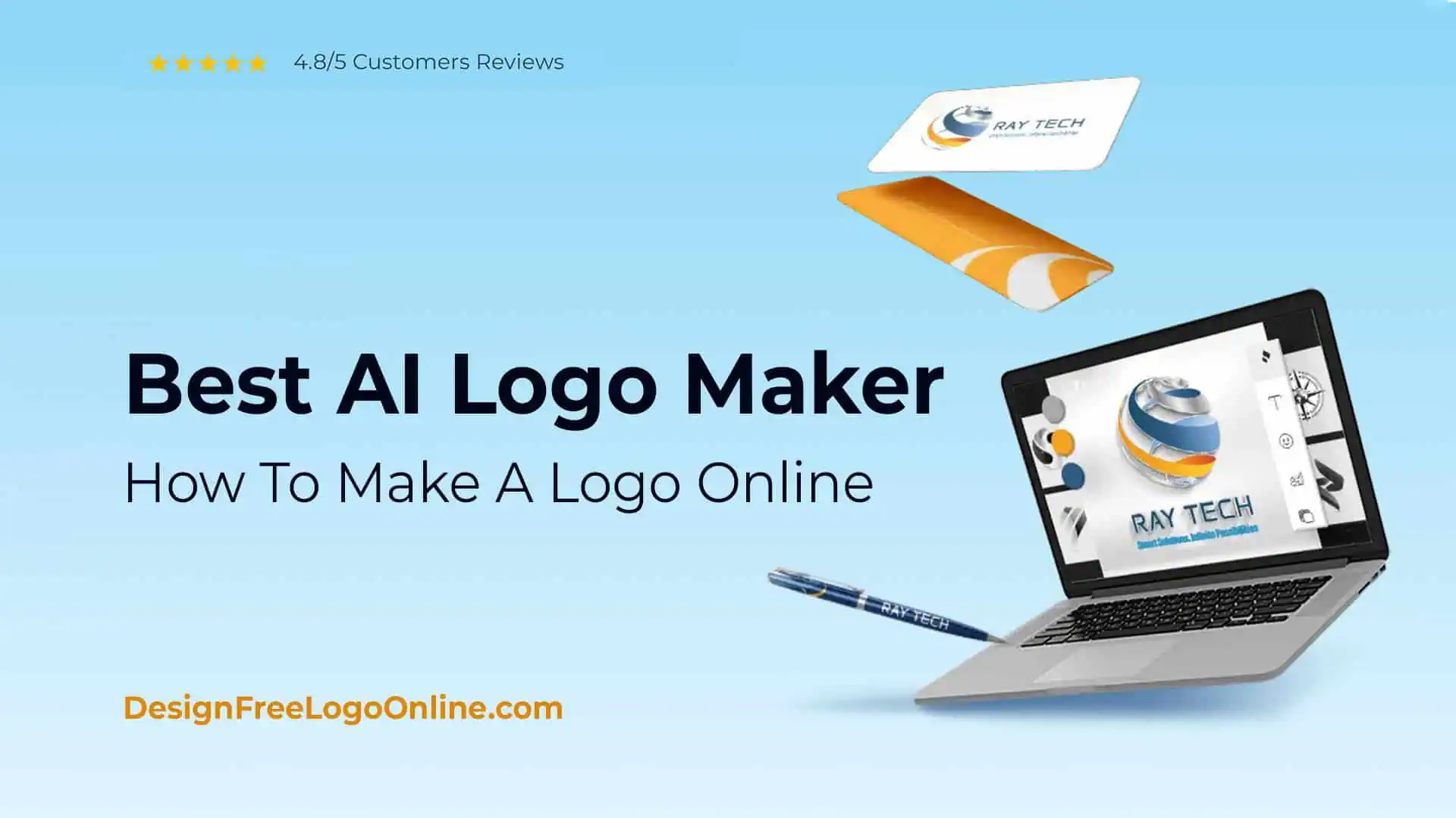Bästa AI Logo Maker Hur man gör din egen logotypdesign